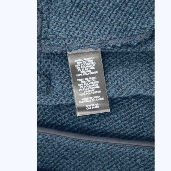 Rebecca Taylor navy blue tweed boucle peplum zip up  blazer - Picture 6 of 8